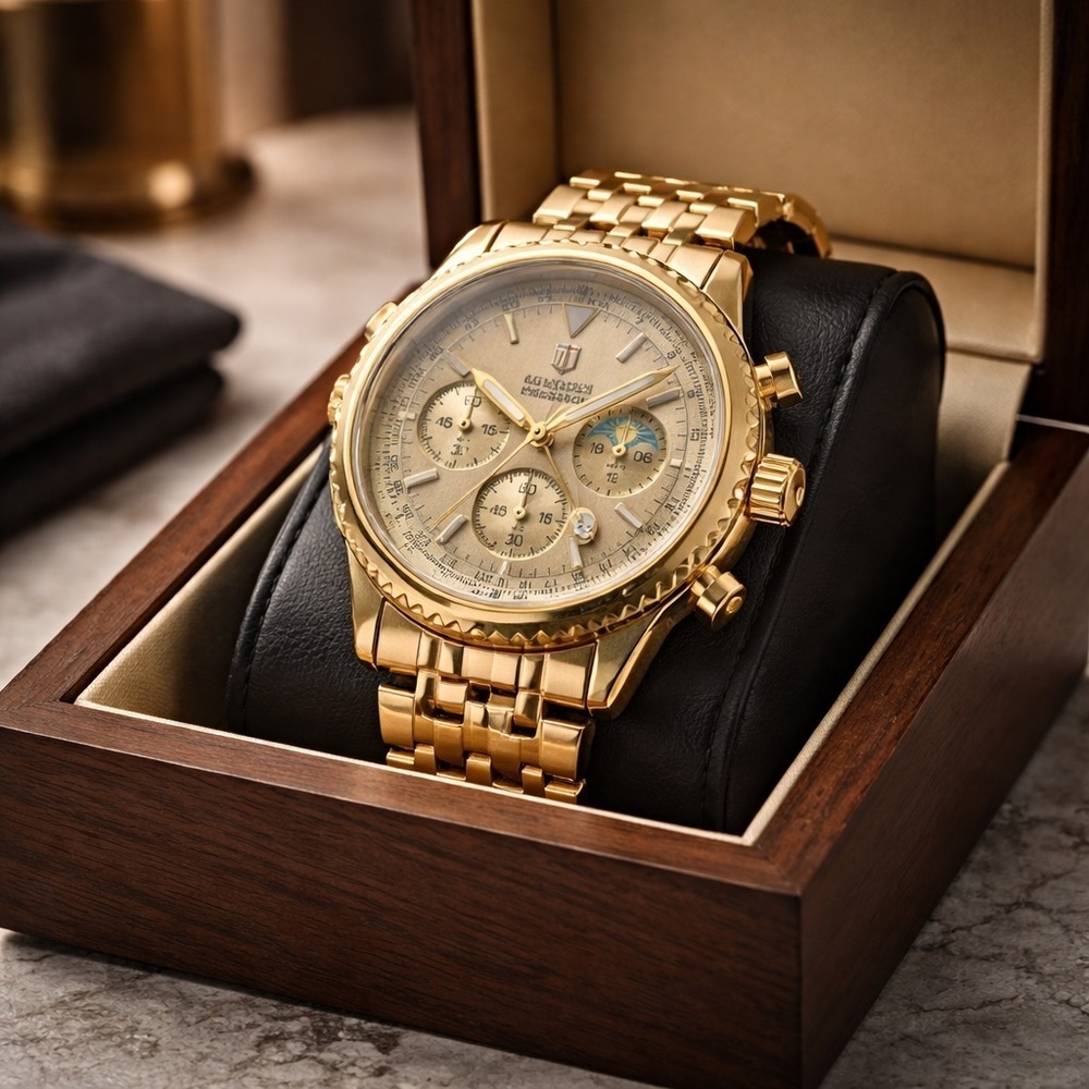 Montres Prestige X Invicta Men's Watch - 43.5mm, Gold (MPW-0312)